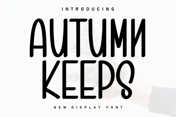 Autumn Keeps: A Handwritten Font for Warm, Inviting Designs