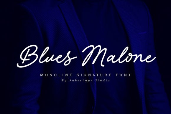 Blues Malone: Elevating Designs with Handwritten Elegance