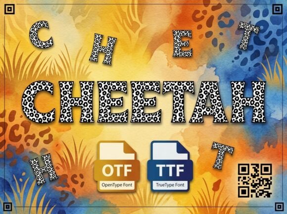 Cheetah: A Display Font with Unmistakable Character