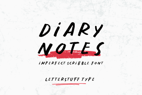 Diary Notes: The Handwritten Font That Brings Authenticity to Your Brand