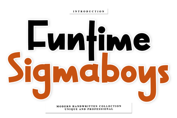 Funtime Sigmaboys: The Artisan Font for Modern Brands