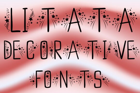 Litata: A Creative Font for Magical Designs