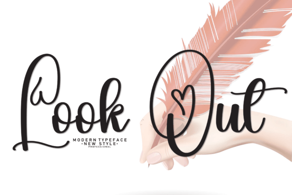 Look Out: The Handwritten Font for Modern Brands