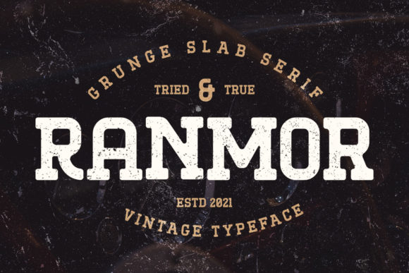 Ranmor: A Bold Slab Serif for Impactful Design