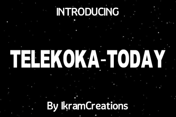 Telekoka Today: A Sans Serif for the Modern Creator