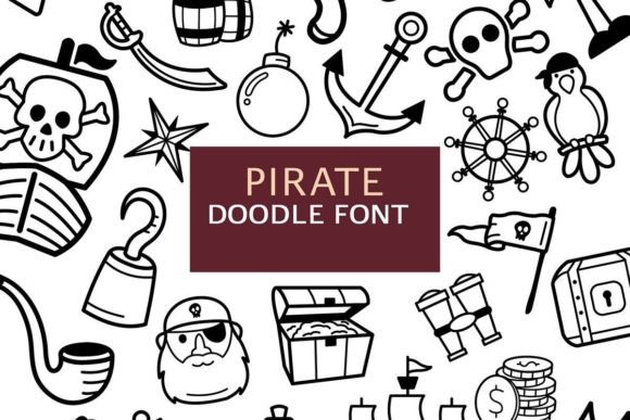 Why Pirate Doodle is the Playful Dingbat Font Your Projects Need