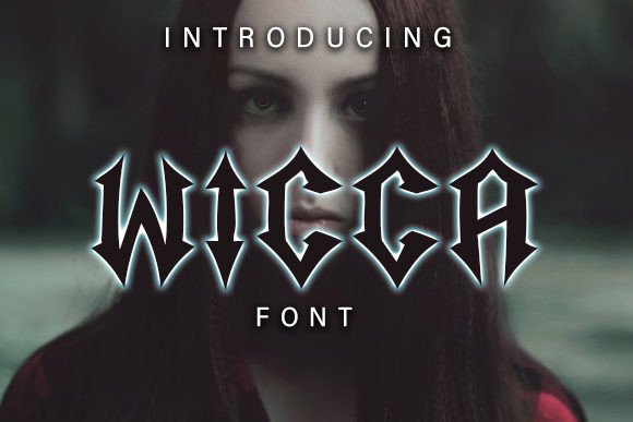 Wicca: A Gothic Typeface for Bold Branding